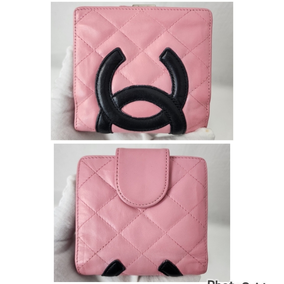 Auth Chanel CC Cambon Compact Wallet - Picture 6 of 11